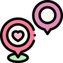 heart,maps and location,pin,placeholder,location,love,location pin,valentines day,love and romance,meeting place
